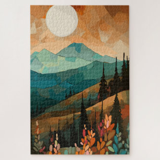 Moon Forest Mountain Puzzle