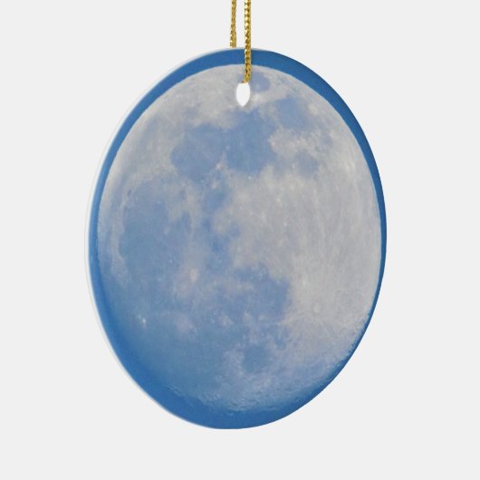 Moon Foto Keramik Ornament (Rechts)