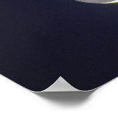 Moon Foto Poster (Ecke)