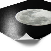 Moon Foto Print (Ecke)