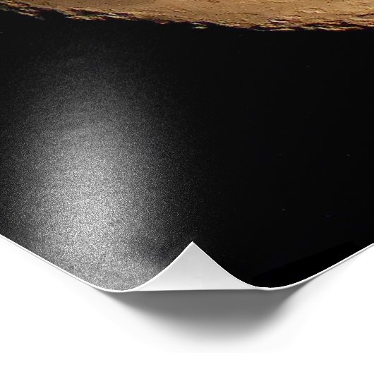 Moon Fotodruck (Ecke)