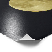 Moon Fotodruck (Ecke)