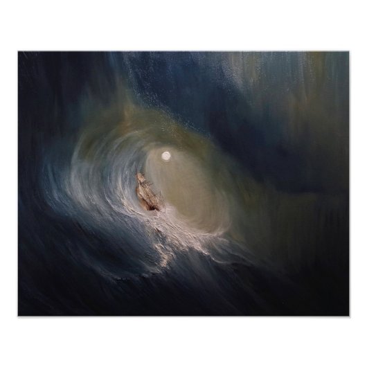 Moon Fotodruck (Vorne)