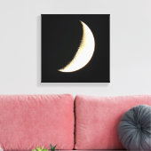 Moon Fotografy Art Leinwanddruck (Insitu (Wohnzimmer))