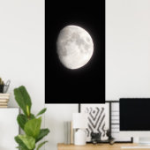 Moon Fotografy Poster (Heimbüro)
