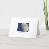 Moon Fotografy, Romantik Vermisst You Karte (Rückseite)