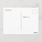 Moon Fotografy, Romantik Vermisst You Postkarte (Rückseite)