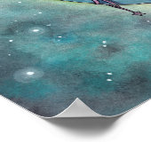 Moon Friend Fairy Art von Molly Harrison Poster (Ecke)