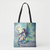 Moon Friend Fairy Fantasy Art von Molly Harrison Tasche (Vorderseite)