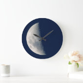 Moon From Howick, Kwazulu-Natal Große Wanduhr (Zuhause)