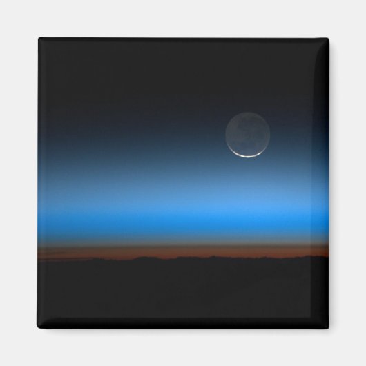 Moon From Space Magnet (Vorne)