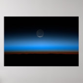 Moon from Space Poster (Vorne)