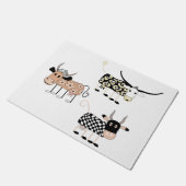 Moon Fußmatte (Schrägansicht)