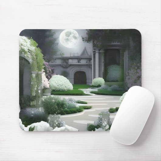 Moon Garden Mousepad (Mit Mouse)