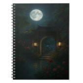 Moon Gate Garden - Mystical Journal Notizblock (Vorderseite)