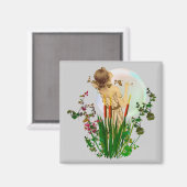 Moon Gazer Magnet (Vorderseite/Rückseite)