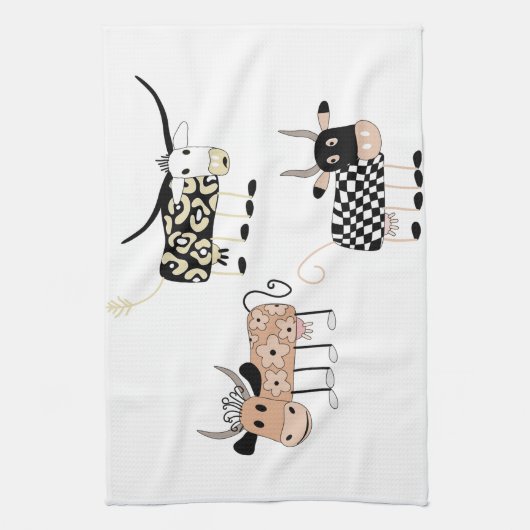 Moon Geschirrtuch (Vertikal)