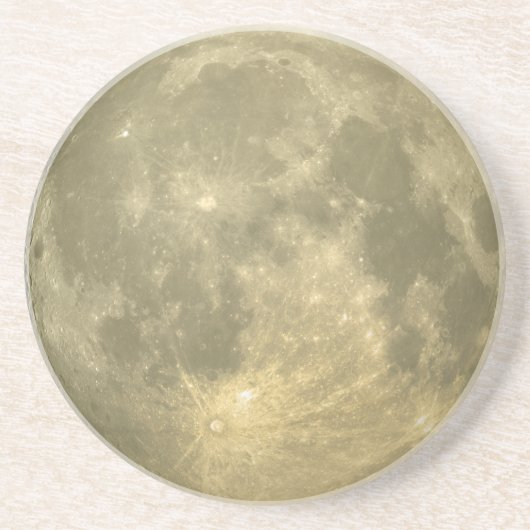 Moon Getränkeuntersetzer (Vorne)