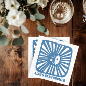 Moon Glow Boho Moderne Niedliche CUSTOM Kinderdusc Serviette