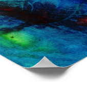 Moon Glow Print Poster (Ecke)