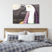 Moon God Thoth Leinwand Art (Insitu (Schlafzimmer))