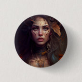 Moon Goddess 1 Button (Vorderseite)