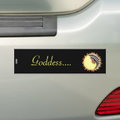 Moon Goddess 2 Autoaufkleber (Auf Auto)