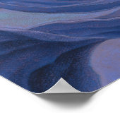 Moon Goddess and cat poster (Ecke)