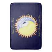 Moon Goddess Badematte (Vorderseite Vertikal)