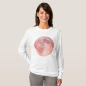 Moon Goddess Celestial Art – Soft Feminine Energy T-Shirt (Vorne ganz)