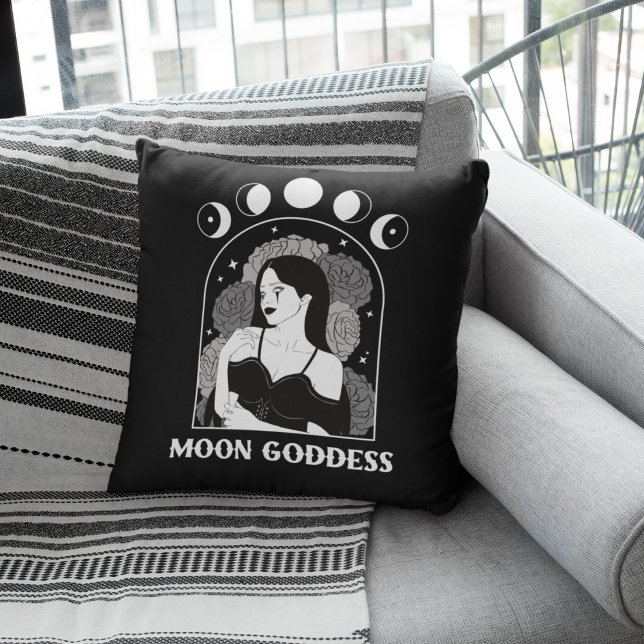 Moon Goddess Celestial Wiccan Kissen (Von Creator hochgeladen)
