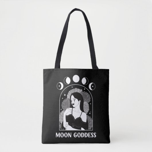 Moon Goddess Celestial Wiccan Tasche (Vorderseite)