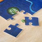 Moon Goddess Celestis Fantasy Original Art Puzzle (Seite)