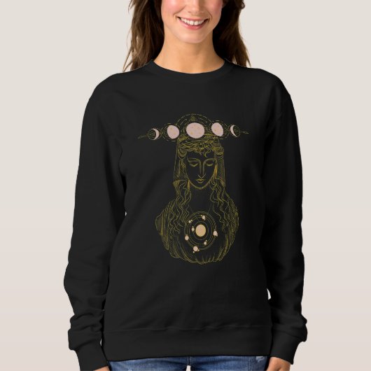 Moon Goddess Energy Sweatshirt (Vorderseite)