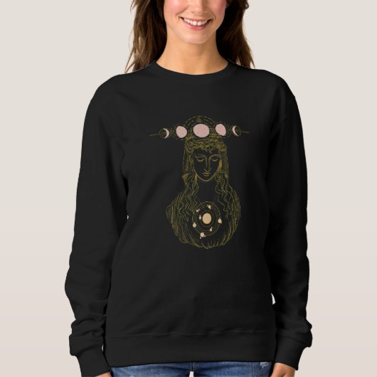 Moon Goddess Energy Sweatshirt (Vorderseite)