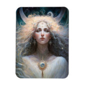 Moon Goddess Fantasy Art Magnet (Vertikal)