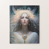 Moon Goddess Fantasy Art Puzzle (Vertikal)
