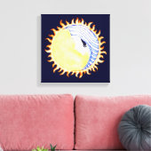 Moon Goddess Leinwanddruck (Insitu (Wohnzimmer))