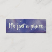 Moon Goddess Mini Visitenkarte (Rückseite)