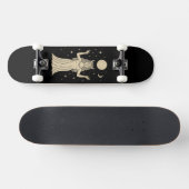 Moon Goddess Mystical Magical Skateboard (Horizontal)