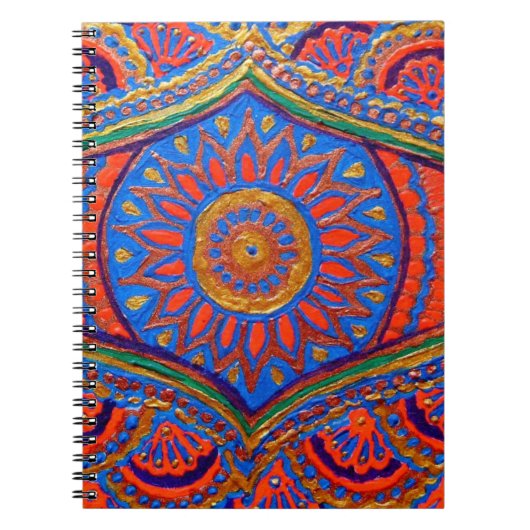 Moon Goddess Notebook Notizblock (Vorderseite)