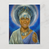 Moon Goddess Postkarte (Vorderseite)