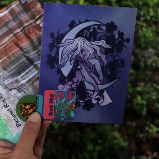 Moon Goddess Postkarte