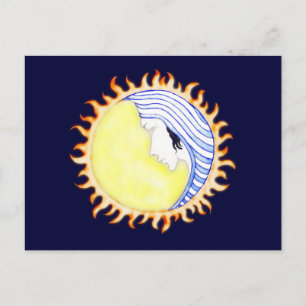 Moon Goddess Postkarte