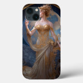 Moon Goddess Queen Fantasy Art Case-Mate iPhone Hülle (Rückseite)