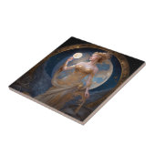 Moon Goddess Queen Fantasy Art Fliese (Seite)
