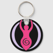 Moon Goddess Schlüsselanhänger (Vorderseite)