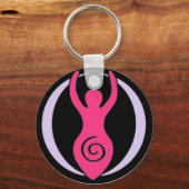 Moon Goddess Schlüsselanhänger (Vorderseite)