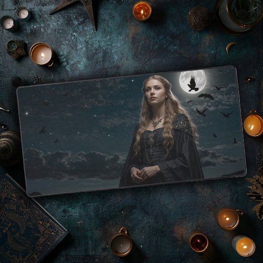 Moon Goddess Schreibtischunterlage