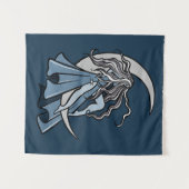 Moon Goddess Wandteppich (Vorderseite (Horizontal))